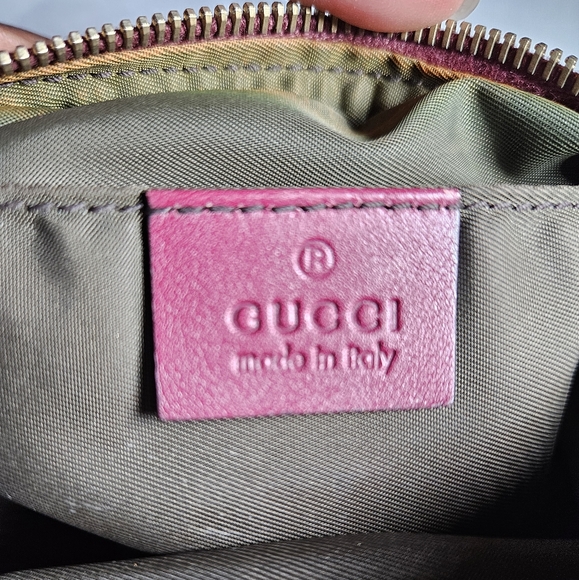 SOLD GUCCI GG Bamboo Pouch/Clutch Bag - Picture 9 of 14